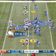 Gold 50-yard numbers at Detroit’s Ford Field